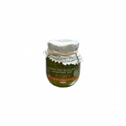 Pesto con basilico Genovese DOP senza aglio vaso di vetro peso netto 85 gr.